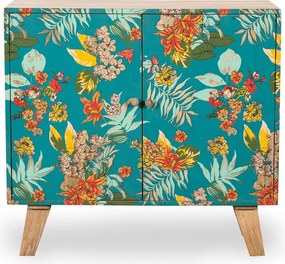 Armadietto turchese/di colore naturale 90x85x40 cm Reipur – Interia Home &amp; Living