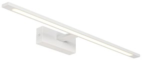 Lampada da parete bianca 62 cm con LED IP44 - Jerre