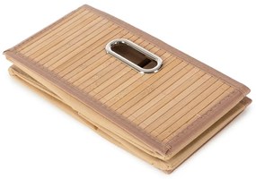 Scatola in bambù di colore naturale 31x31x15 cm - Compactor