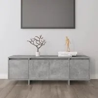 Mobile TV Grigio Cemento 120x30x40,5 cm in Truciolato 809579