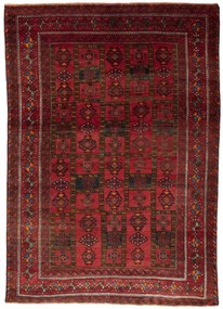 Lori Tappeto 320x220 Rosso (Iran) Annodato A Mano