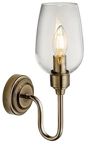 Endon 107792 - Applique STOURTON 1xE14/6W/230V ottone