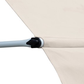 Tenda da Sole Avvolgibile 4x1,2m Autoportante Bianca...