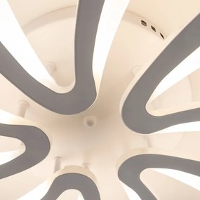 Brilagi - Lampadario a plafone LED dimmerabile TWIST LED/55W/230V 3000-6500K bianco + +TC