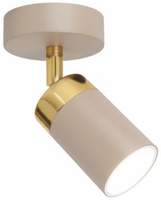 Brilagi - Faretto da parete POKER 1xGU10/25W/230V beige