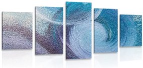 Quadri 5 pezzi – Tratti astratti moderni