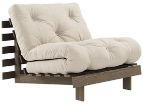 Poltrona beige e crema Roots - Karup Design