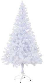Albero di Natale Preilluminato con Palline 120 cm 230 Rami