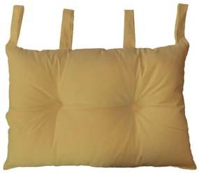 Cuscino testata letto Panama pesca 45 x 70 cm