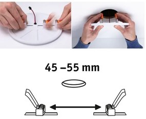 Paulmann 92390 - LED/4,5W IP44 Lampada da incasso per bagno VARIFIT 230V