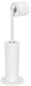 WENKO 21424100 - Portarotolo per carta igienica 21x55 cm bianco