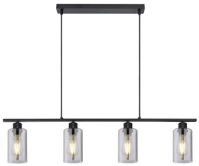 Globo 15465-4H - Lampadario a sospensione con filo HADERA 4xE27/60W/230V