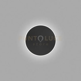 Fortuna a/g - applique a parete nero 28w 1850lm 3000k dimmerabile d...