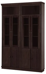 Vetrina in legno di pino marrone 148x223 cm Anita - Støraa