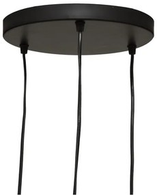 Atmosphera - Lampadario a sospensione con filo JILY 3xE27/40W/230V iuta