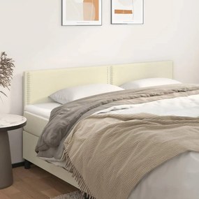 Testiera 2 Pz Crema 80x5x78/88 Cm İn Similpelle /