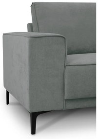 Divano angolare in grigio scuro (con penisola a destra) Copenhagen – Scandic