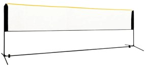Rete Da Badminton Regolabile 500x103x94-158 Cm İn Metallo /