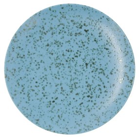 Piatto Piano Ariane Oxide Ceramica Azzurro (Ø 24 cm) (6 Unità)