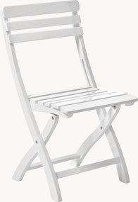 Sedia da giardino pieghevole in legno di mogano Clarish