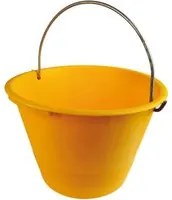 10pz cardarella in plastica con arco colore giallo diametro 36 21921