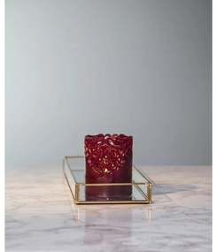Candela LED a cera rossa, altezza 10 cm Clary - Star Trading