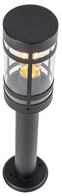 Lampada da esterno moderna nera 50 cm IP44 - Gleam