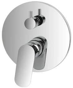 Set miscelatori lavabo bidet e doccia con deviatore in ottone Kreo