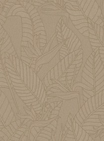 Arte Carta da parati Strelitzia - Hemp