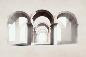Quadro su tela – Magia degli archi rustici