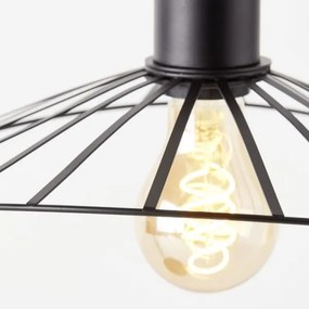 Brilliant - Lampada da tavolo LEIKA 1xE27/52W/230V nero