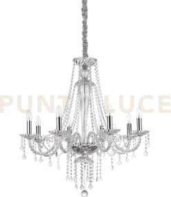 Amadeus lampadario a sospensione in vetro,cristallo e metallo  d.80...