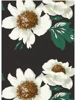 Harlequin Carta da parati Paeonia - Black Earth/ Fig Leaf/ Gold