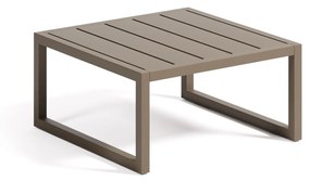 Kave Home - Tavolino 100% da esterno Comova in alluminio verde 60 x 60 cm