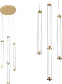 Lampada LED G024-4CPR Gold