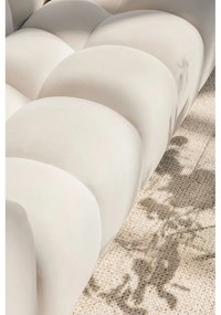 Divano turchese con rivestimento in velluto 225 cm Cube – Bonami Selection