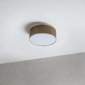 Plafoniera da soffitto SIRJA LED/20W/230V 4000K Ø 35 cm marrone/oro