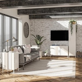 Mobile in metallo bianco 100x64 cm Mission District - Støraa