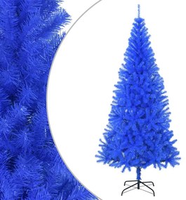 Albero di Natale Artificiale con Base Blu in PVC, 240 cm / Standard