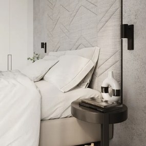 Sollux SL.1077 - Applique UTTI 1xGU10/40W/230V nera