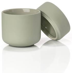 Vaso in gres verde con coperchio UME Ume - Zone