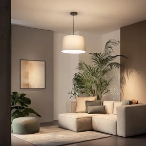 Paralume universale KERIA Ø 45 cm, grigio