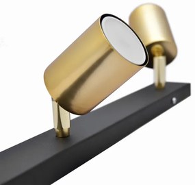 LED Faretto TUNE 3xGU10/4,8W/230V oro/nero