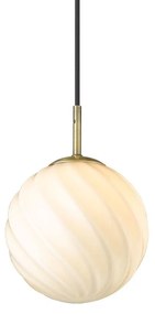 Halo Design - Twist Ball Lampada a Sospensione Ø15 Opale/Ottone Halo Design