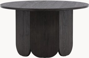 Tavolino rotondo effetto legno Tekla