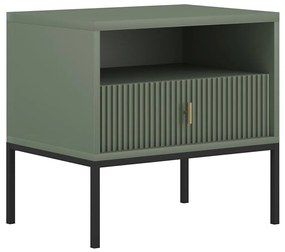 Comodino SUE verde/nero