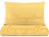 Completo letto singolo I love yellow Quotes