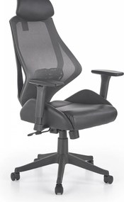 Sedia da ufficio Hasel in nero