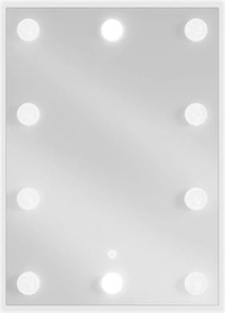 Mexen Dona specchio da bagno retroilluminato 50 x 70 cm, LED 6000K, antiappannamento - 9818-050-070-611-00