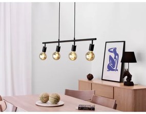 Cottex T1924SV - Lampadario a cavo ARC 4xE27/60W/230V